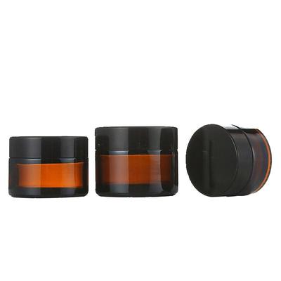 玻璃面霜分装瓶化妆护肤品小样面霜盒旅行小空瓶子补水避光清洁