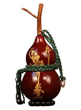 古代酒葫芦传统大漆文玩非遗工艺