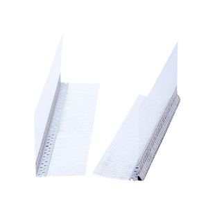 外墙保温护角线PVC鹰嘴滴水线条建筑成品滴水线带网格布阴阳角条