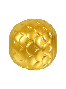 老克勒黄金5D硬金龙鳞转运珠