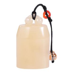 寿山芙蓉石 椭圆小钮姓名篆刻藏书章料闲章鸡血石高山石1.4-3.0cm