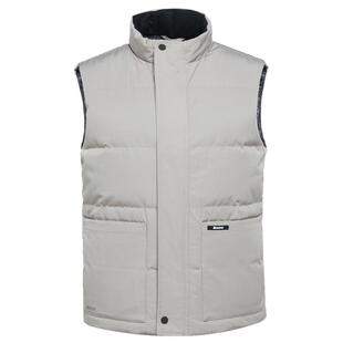 君羽800蓬羽绒马甲男女同款冬季加厚保暖时尚立领百搭鹅绒背心083