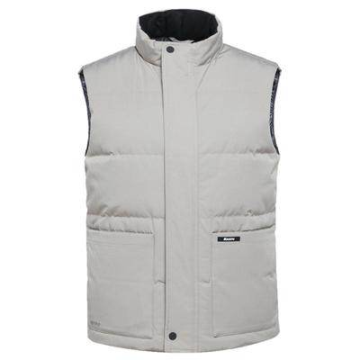 君羽800蓬鹅绒马甲加厚立领