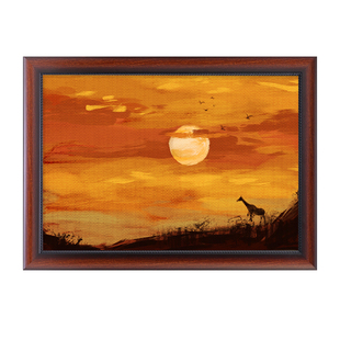 数字油画框外框免装裱相框油画装裱画框画布带框丙烯内框裱框定制