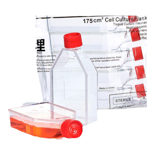 比克曼生物无菌细胞培养瓶斜颈螺口T75贴壁细胞瓶T25密封透气盖TC处理贴壁处理无酶无热原矩形斜颈康宁