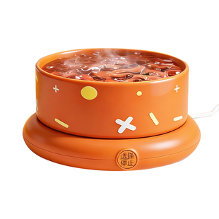 恒温猫咪饮水机酸奶机冬季加热喝水碗猫碗宠物陶瓷保温喂水饮水器