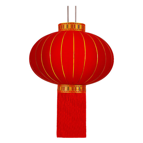2026新款大红灯笼充电植绒大门口阳台户外一对自建房新年春节装饰