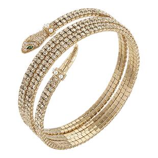 Riotlily艾特里里尼罗河往事系列手镯灵蛇盘绕设计手镯新年女款