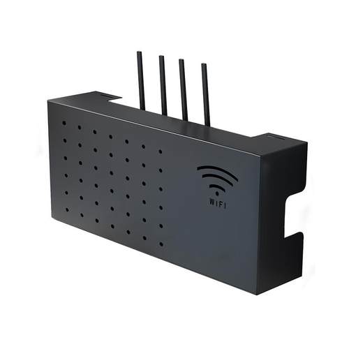 路由器收纳盒高颜值盒子无线wifi电视机机顶盒置物架光猫放置架
