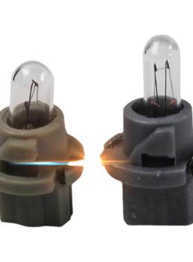 叉车仪表盘灯泡 T5带座小灯泡 12V 1.4W 适用杭叉合力龙工 3T 3.5