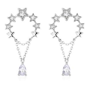 I Do&Co.仙女星团耳钉女2024新款轻奢高级感耳饰生日礼物