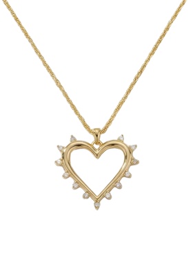 TENCOO星芒守护心项链肖邦链