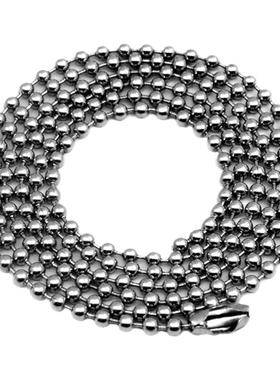 克罗星钛钢情侣配饰圆珠链潮流