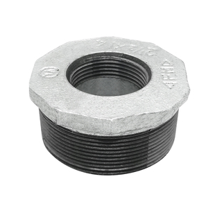 镀锌补芯内外丝变径接头32内丝6分转4分70水管50变25缩口20铁补心