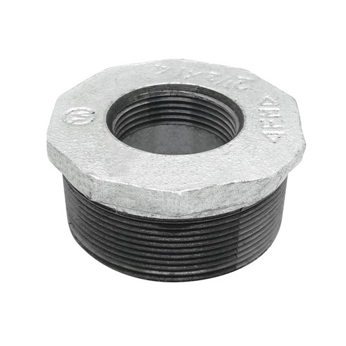 镀锌补芯内外丝变径接头32内丝6分转4分70水管50变25缩口20铁补心