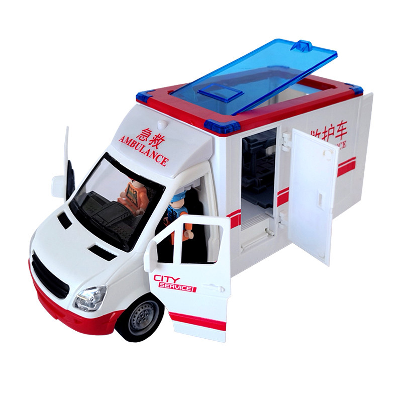 120救护车玩具过家家消防救援车