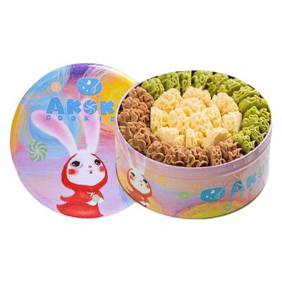 AKOKO官方经典小花曲奇饼干560g