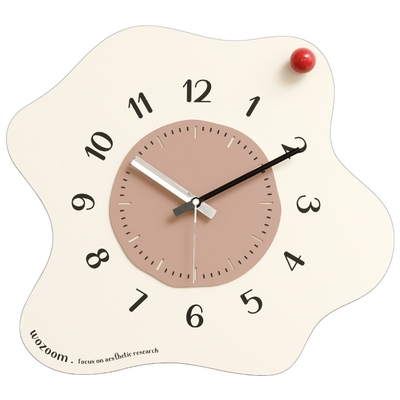 【新品特惠】客厅奶油风挂钟