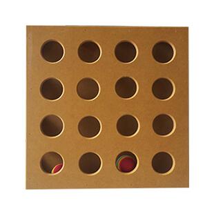 SmartCat16孔玩具盒猫咪玩具宠物猫智力逗猫藏宝盒木制猫用品