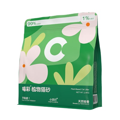 喵彩纯植物木薯猫砂不易粘底