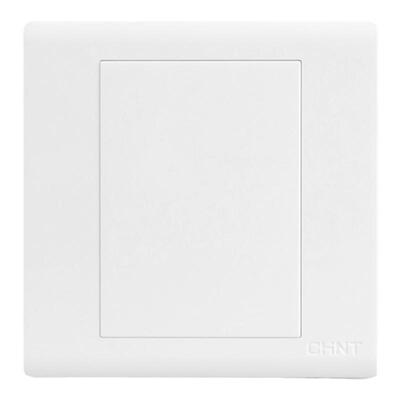 正泰86型装修空白面板开关插座