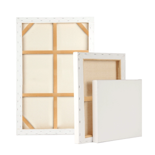 图绘通油画框丙烯画框画布带框实木内框画板油画颜料棉布框石英砂亚麻油画布料肌理画框美术工具手绘diy材料