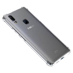 希凯适用vivonex手机壳硅胶NEX旗舰版保护套nex后置背面指纹版气囊透明软前置屏幕男女款防摔全包边简约外壳