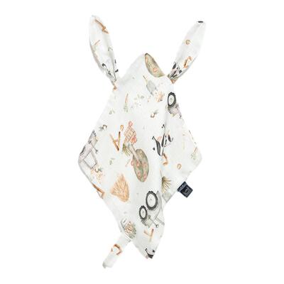 拉米洛竹纤抗菌安抚巾纱布奶嘴袋