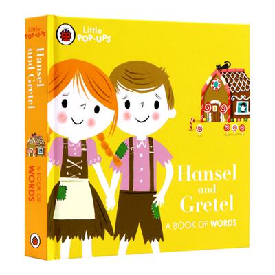 进口英文原版绘本 Little Pop-Ups: Hansel and Gretel 立体童话书汉斯与格瑞特 3-6岁幼儿认知启蒙立体书 童话故事纸板书