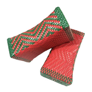 潮汕手工编织四季塑料凉枕红电线枕头嫁娶婚庆用品老式电线枕头