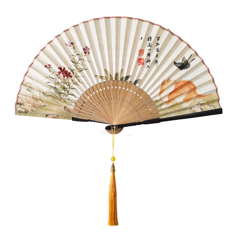 古风折扇新中式国风扇子子
