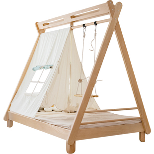 玩梦超人 帐篷儿童室内家用床上蚊帐游戏屋配套冰棍儿床树屋床ins