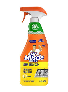 威猛先生油污净455g油烟机清洗厨房重油污强力去油灶台清洁剂
