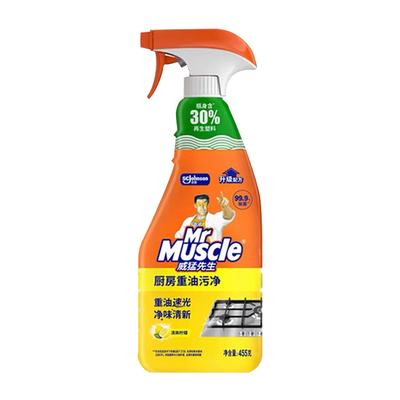 威猛先生油污净455g油烟机清洗厨房重油污强力去油灶台清洁剂