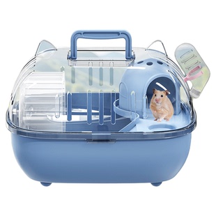 小仓鼠笼子金丝熊豪华超大别墅防越狱透明全景屋便宜的饲养笼子