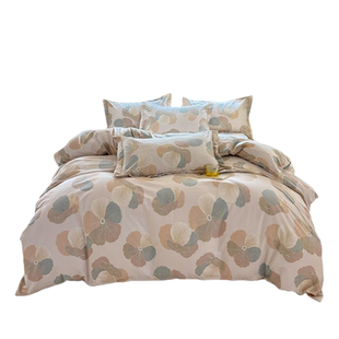 加厚全棉磨毛四件套100%纯棉床单被套1.8m2米床上用品1.2米三件套