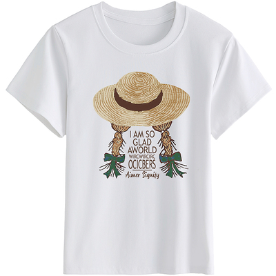 专柜正品印花短袖T恤女2026年夏季新款纯棉上衣韩版宽松圆领体恤