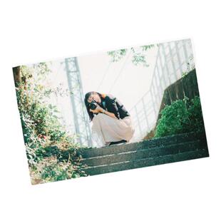 明信片定制来图定做照片打印制作超厚月份卡烫金珠光异形高级感