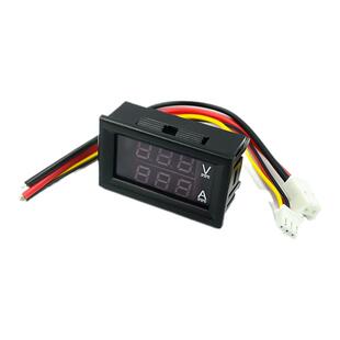 DC0-100V/10A 50A 100A LED直流双显示数字电压电流表 数字表头
