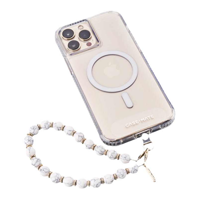 CaseMate 串珠手机挂绳通用手机链手腕带短款可拆卸ins风挂件女便携手环扣手提手拎挂环挂饰