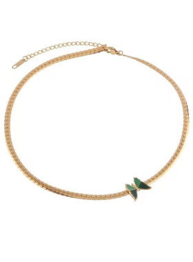 奢华复古蝴蝶颈链chokerins