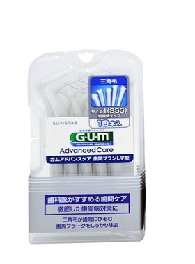 日本gum全仕康齿间刷剔牙正畸10