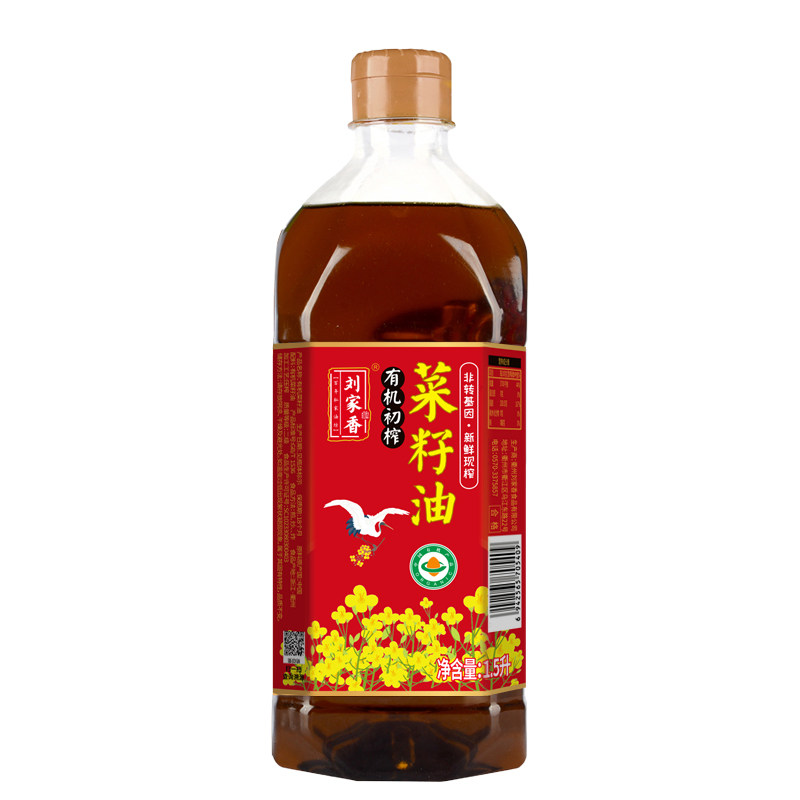 有机初榨菜籽油非转基因食用油