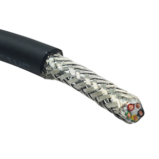 PUR聚氨酯TRVVP屏蔽线 2 3 4 5 6芯高柔性拖链电缆耐弯折耐油抗拉