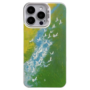 青山归鸟 | So so Lab | 适用于iphone16promax小米14苹果16pro华为mate60pro华为p70高级新款个性小众手机壳