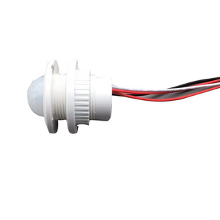 探测者5-24V12V智能红外线人体感应开关探头模块控制器衣鞋柜内置