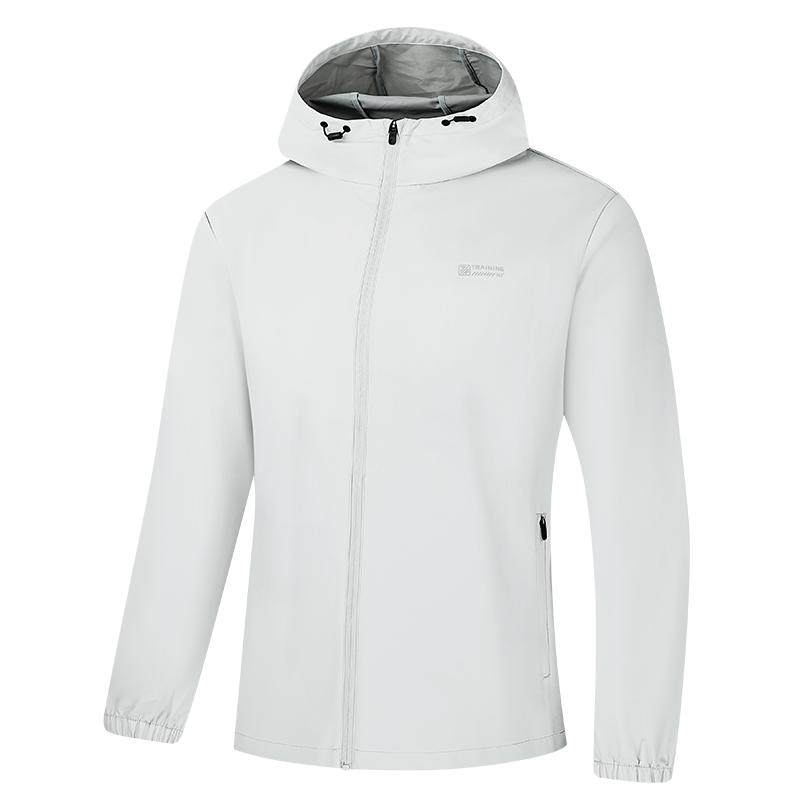 361三防外套2025秋冬户外防泼水梭织冲锋运动夹克男连帽立领风衣