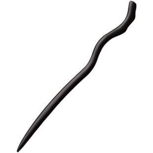 中式黑檀木古风发簪简约现代高级感木质簪子日常盘发木头手工簪女