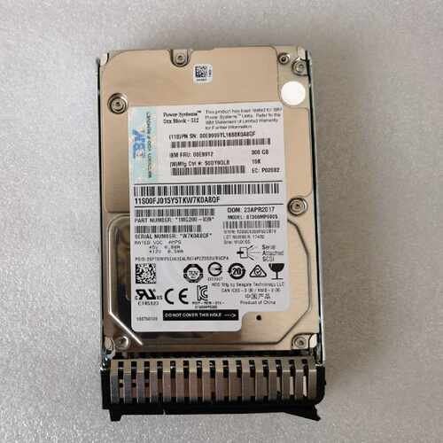 议价IBM 00E9912 00E9909 009927 P8小型机器硬盘 300G 15K 6Gb S