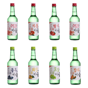 【女士果味酒】安真貞露360ml*4瓶国产清酒果酒利口洋酒配制酒